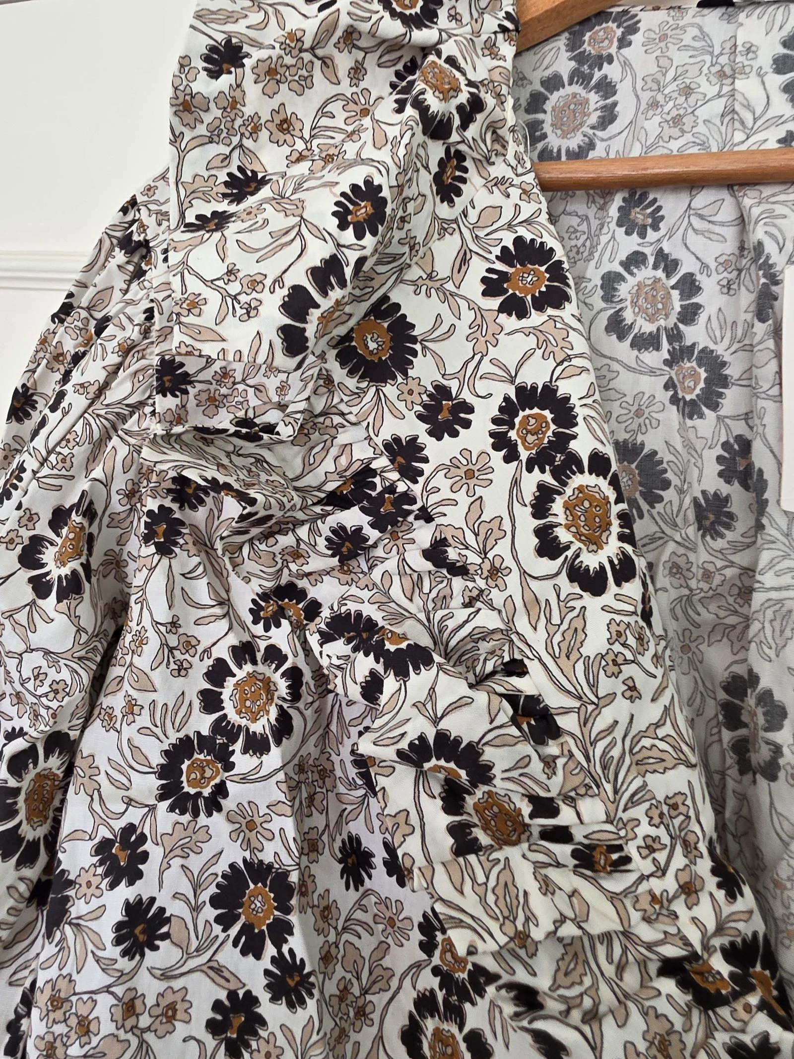Beige/Brown New Blouse | Zara | Size S – photo 5